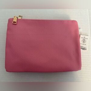 NWT AR New York crossbody or wristlet pink bag